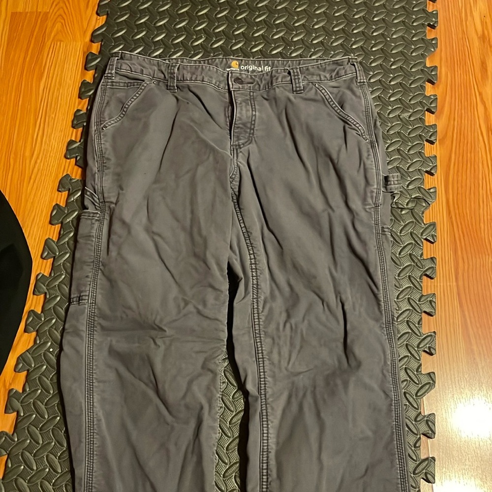 men’s Carhartt insulated pants